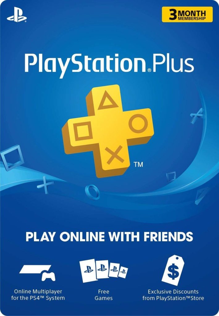 پلی استیشن پلاس ۳ ماهه ( PSN PLUS )