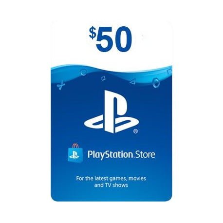گیفت کارت پلی استیشن ۵۰ دلاری