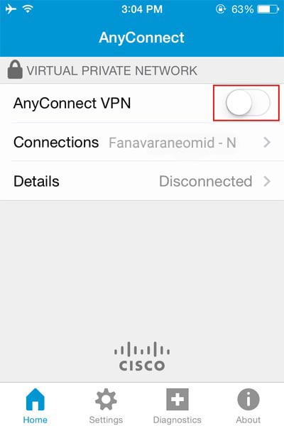 vpn ایران برای کاربران خارج از کشور برای IOS آیفون و ipad ایپاد ...