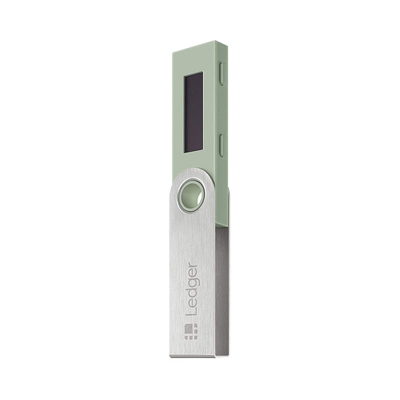Ledger nano s green